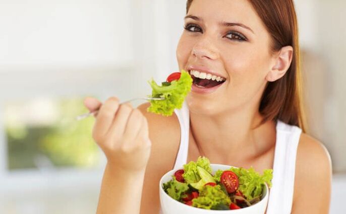 използването на зеленчукова салата с псориазис
